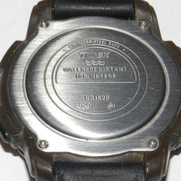 Vintage Timex Expedition Digital Compass Watch Men Black Strap Band New Battery - Picture 5 of 14